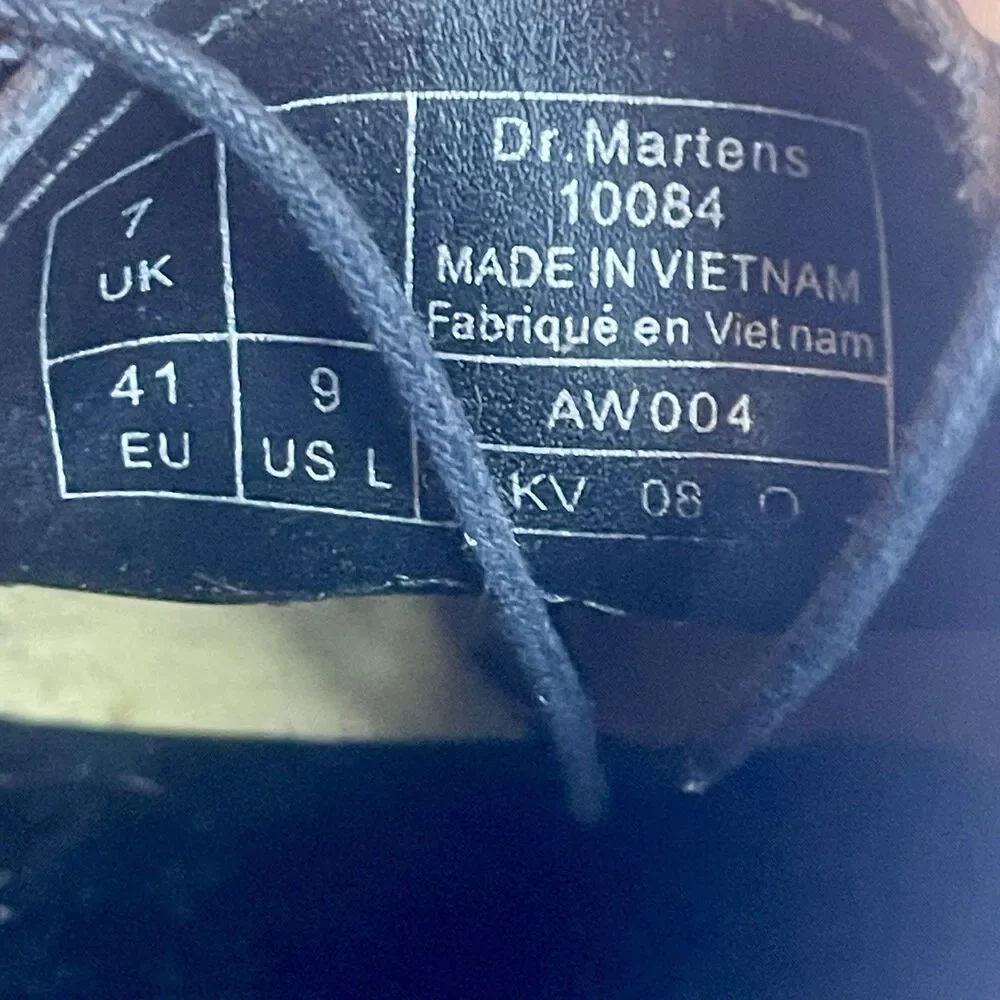 Dr. Martens 10084 Cherry Red Lacquered Lady’s US L Size 9 Y2K AW004